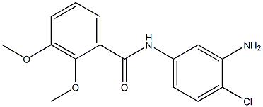 N-(3-amino-4-chlorophenyl)-2,3-dimethoxybenzamide Struktur