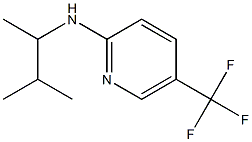 N-(3-methylbutan-2-yl)-5-(trifluoromethyl)pyridin-2-amine Struktur