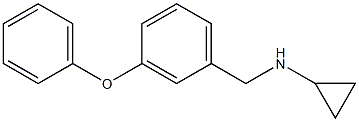 N-(3-phenoxybenzyl)cyclopropanamine Struktur