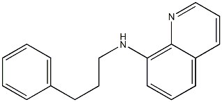 N-(3-phenylpropyl)quinolin-8-amine Struktur