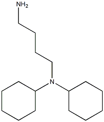 N-(4-aminobutyl)-N-cyclohexylcyclohexanamine Struktur