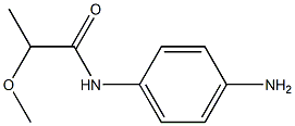 N-(4-aminophenyl)-2-methoxypropanamide Struktur