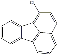 MONOCHLOROFLUORANTHENE Struktur