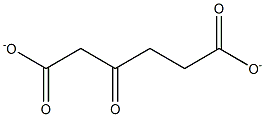 BETA-KETOADIPATE Struktur