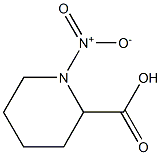 1-NITRO-DL-PIPECOLICACID Struktur