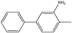 3-AMINO-4-METHYLBIPHENYL Struktur