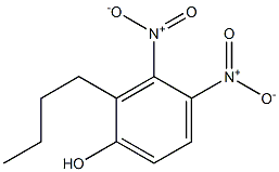 DINITRO-ORTHO-BUTYLPHENOL Struktur