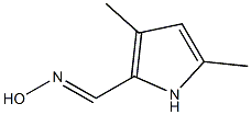 3,5-dimethyl-1H-pyrrole-2-carbaldehyde oxime Struktur