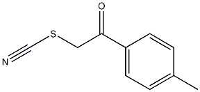 2-thiocyanato-1-p-tolylethanone Struktur