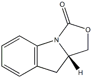 (S)-9,9A-DIHYDRO-1H-[1,3]OXAZOLO[3,4-A]INDOL-3-ONE Struktur