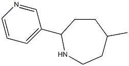 5-METHYL-2-PYRIDIN-3-YLAZEPANE Struktur