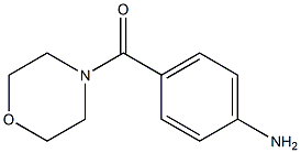 4-(morpholin-4-ylcarbonyl)aniline Struktur