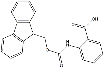 2-{[(9H-9-fluorenylmethoxy)carbonyl]amino}benzoic acid Struktur