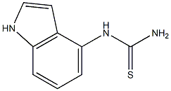 N-(1H-indol-4-yl)thiourea Struktur