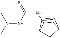 N1-bicyclo[2.2.1]hept-5-en-2-yl-2,2-dimethylhydrazine-1-carbothioamide Struktur