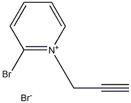 2-Bromo-1-(prop-2-ynyl)pyridiniumbromide Struktur