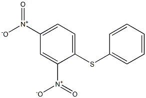 2,4-dinitro-1-(phenylthio)benzene Struktur