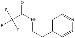 N1-[2-(4-pyridyl)ethyl]-2,2,2-trifluoroacetamide Struktur