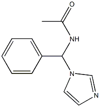 N1-[1H-imidazol-1-yl(phenyl)methyl]acetamide Struktur