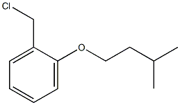 1-(chloromethyl)-2-(3-methylbutoxy)benzene Struktur