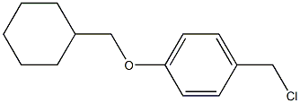 1-(chloromethyl)-4-(cyclohexylmethoxy)benzene Struktur