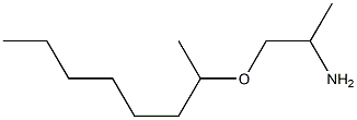 1-(octan-2-yloxy)propan-2-amine Struktur