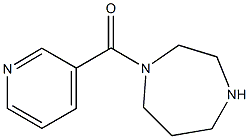 1-(pyridin-3-ylcarbonyl)-1,4-diazepane Struktur