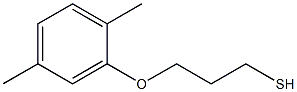 1,4-dimethyl-2-(3-sulfanylpropoxy)benzene Struktur