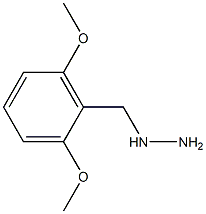 1-[(2,6-dimethoxyphenyl)methyl]hydrazine Struktur