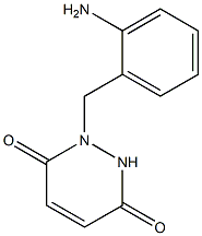 1-[(2-aminophenyl)methyl]-1,2,3,6-tetrahydropyridazine-3,6-dione Struktur