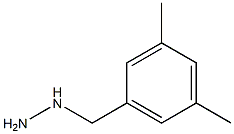 1-[(3,5-dimethylphenyl)methyl]hydrazine Struktur