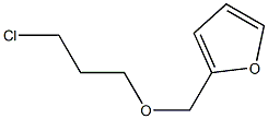 2-[(3-chloropropoxy)methyl]furan Struktur