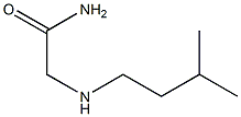 2-[(3-methylbutyl)amino]acetamide Struktur