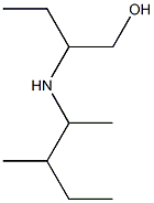 2-[(3-methylpentan-2-yl)amino]butan-1-ol Struktur