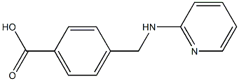 4-[(pyridin-2-ylamino)methyl]benzoic acid Struktur