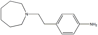 4-[2-(azepan-1-yl)ethyl]aniline Struktur