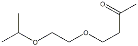 4-[2-(propan-2-yloxy)ethoxy]butan-2-one Struktur