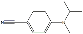 4-[methyl(propan-2-yl)amino]benzonitrile Struktur