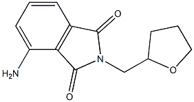 4-amino-2-(oxolan-2-ylmethyl)-2,3-dihydro-1H-isoindole-1,3-dione Struktur