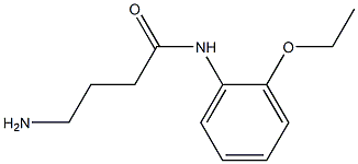 4-amino-N-(2-ethoxyphenyl)butanamide Struktur