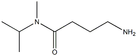 4-amino-N-isopropyl-N-methylbutanamide Struktur