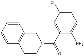 4-chloro-2-(3,4-dihydroisoquinolin-2(1H)-ylcarbonyl)aniline Struktur