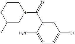 4-chloro-2-[(3-methylpiperidin-1-yl)carbonyl]aniline Struktur