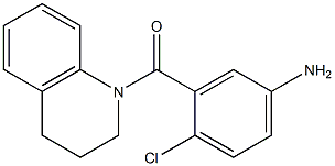 4-chloro-3-(3,4-dihydroquinolin-1(2H)-ylcarbonyl)aniline Struktur