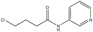 4-chloro-N-pyridin-3-ylbutanamide Struktur