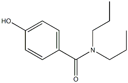 4-hydroxy-N,N-dipropylbenzamide Struktur