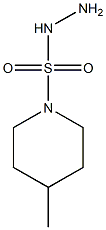 4-methylpiperidine-1-sulfonohydrazide Struktur