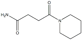 4-oxo-4-(piperidin-1-yl)butanamide Struktur