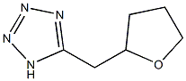 5-(oxolan-2-ylmethyl)-1H-1,2,3,4-tetrazole Struktur