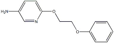 6-(2-phenoxyethoxy)pyridin-3-amine Struktur